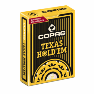 Baralho Texas Hold'em Preto